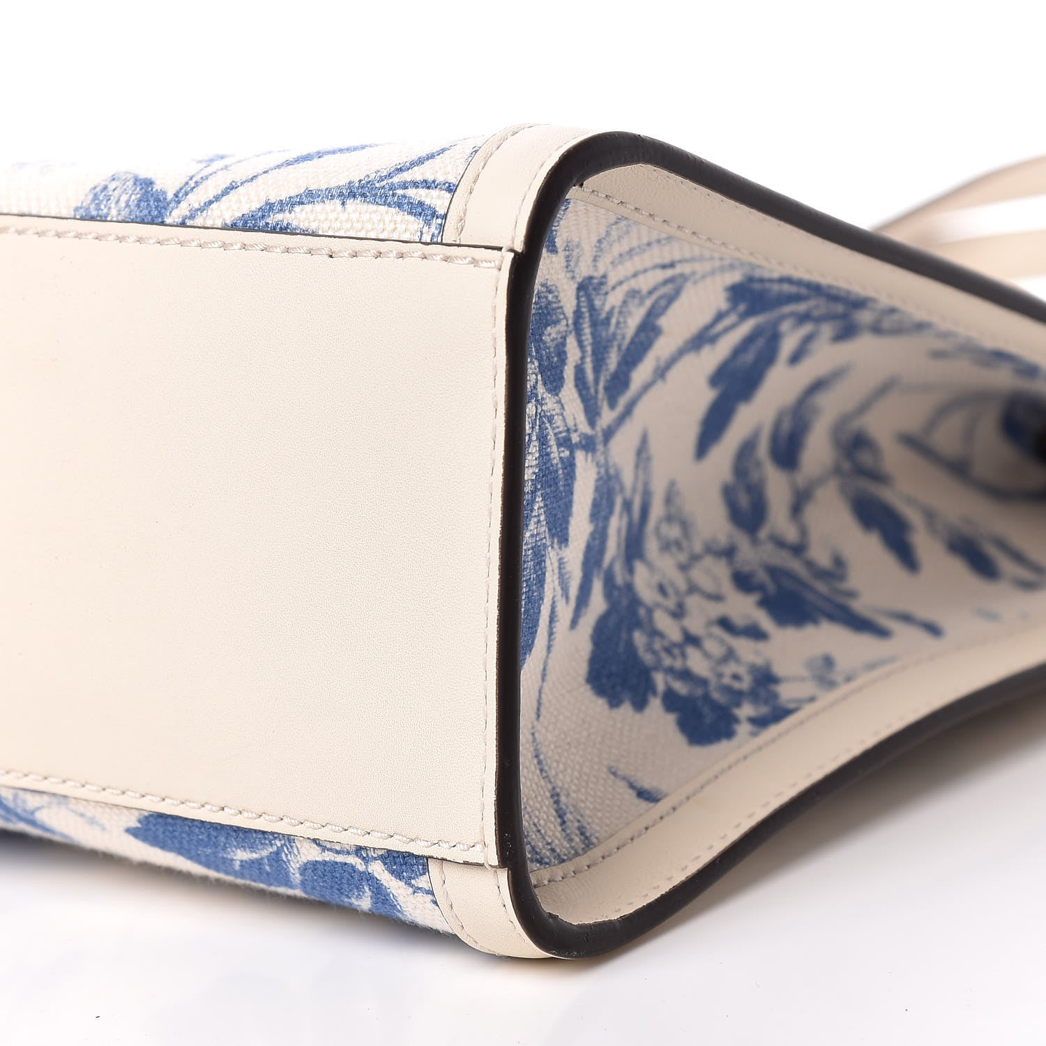 Gucci Canvas Herbarium Print Tote Blue 7 of 13