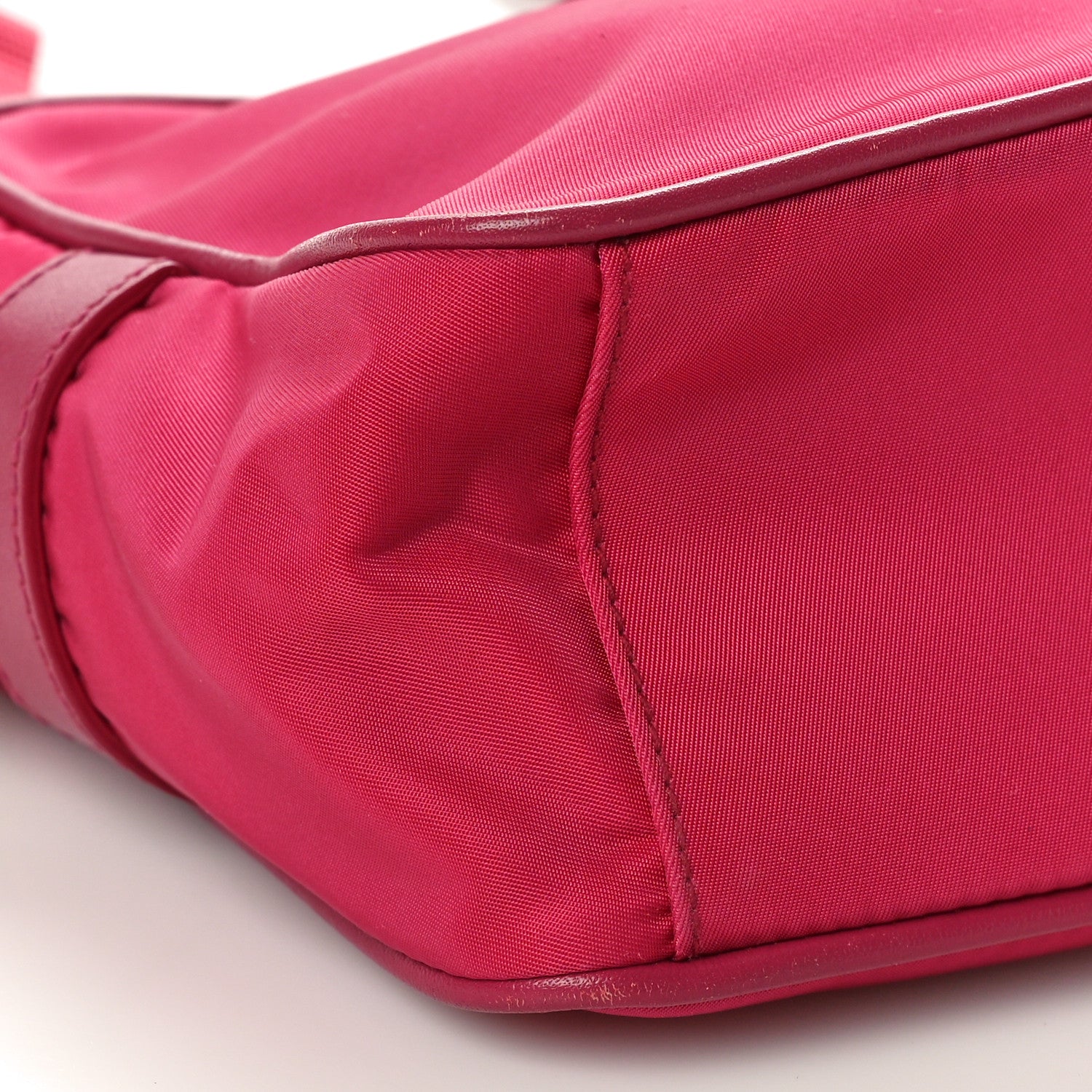 Prada Tessuto Nylon Soft Calf Camera Bag Ibisco 9 of 10