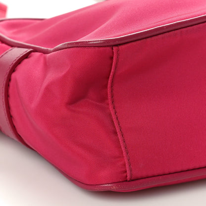 Prada Tessuto Nylon Soft Calf Camera Bag Ibisco 9 of 10