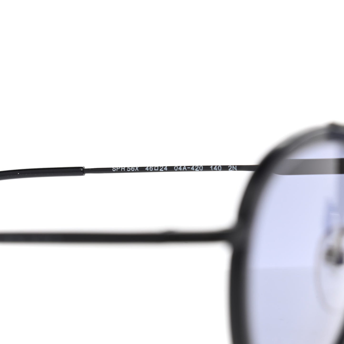 Round Sunglasses SPR 56X Black