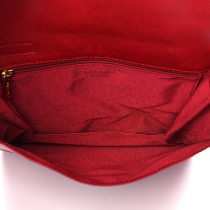 Chanel Caviar CC Shoulder Bag Red 4 of 9