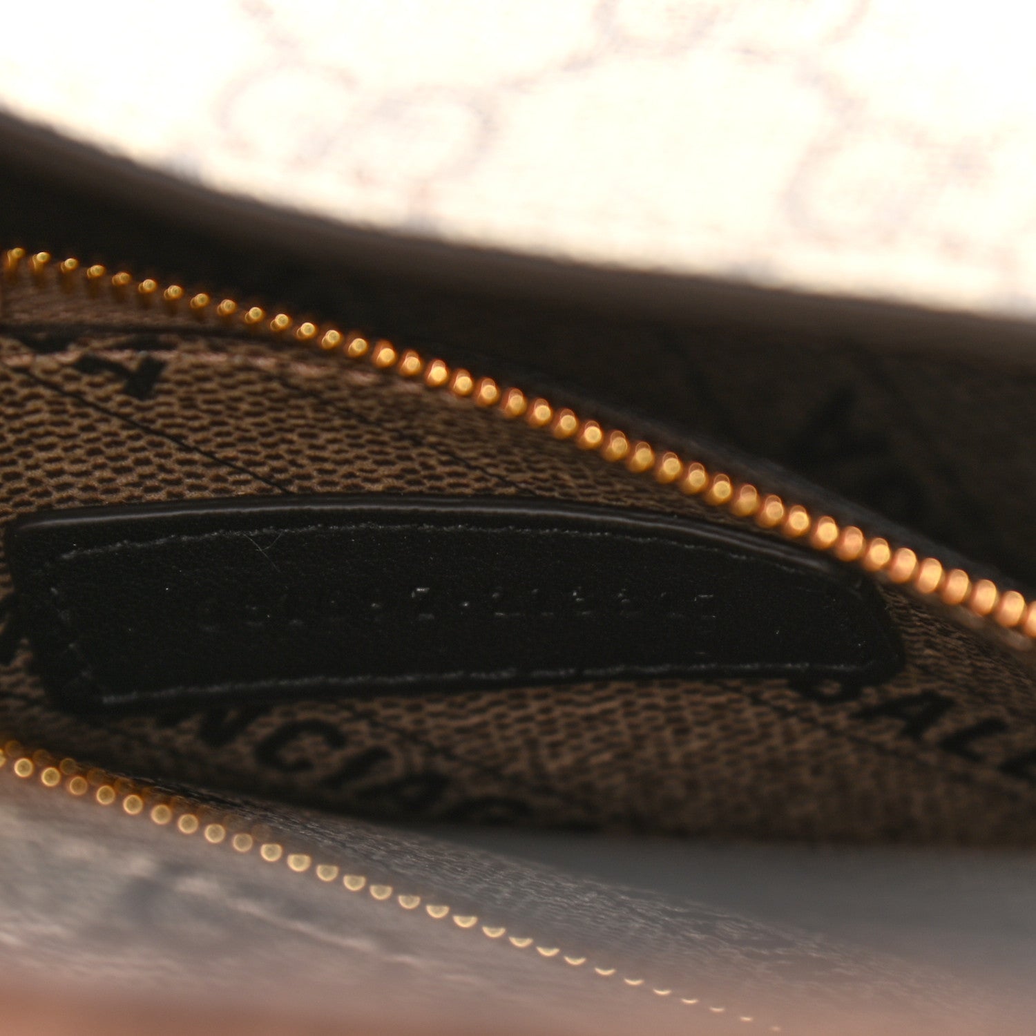 Balenciaga X GUCCI GG Supreme Monogram Small Hourglass Top Handle Bag Beige Ebony 9 of 13