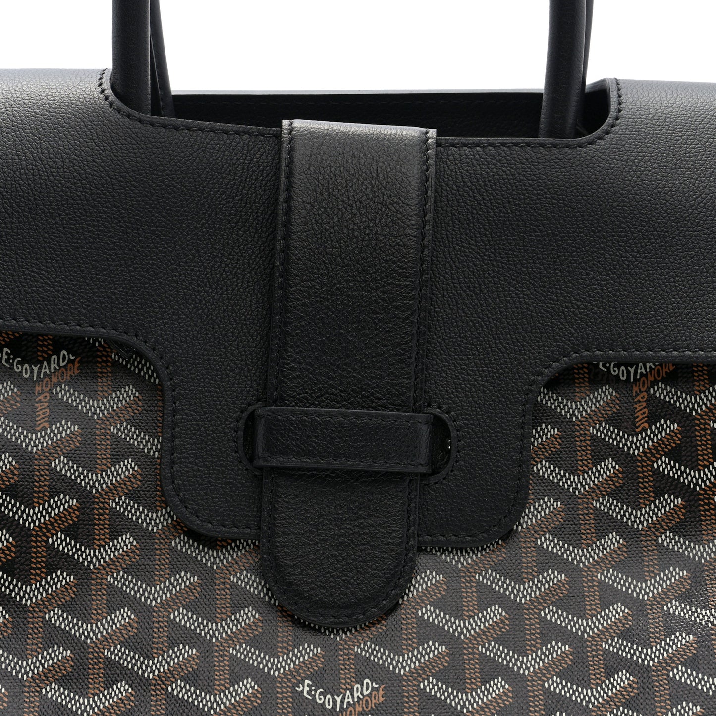 Goyardine Saigon Tote Black