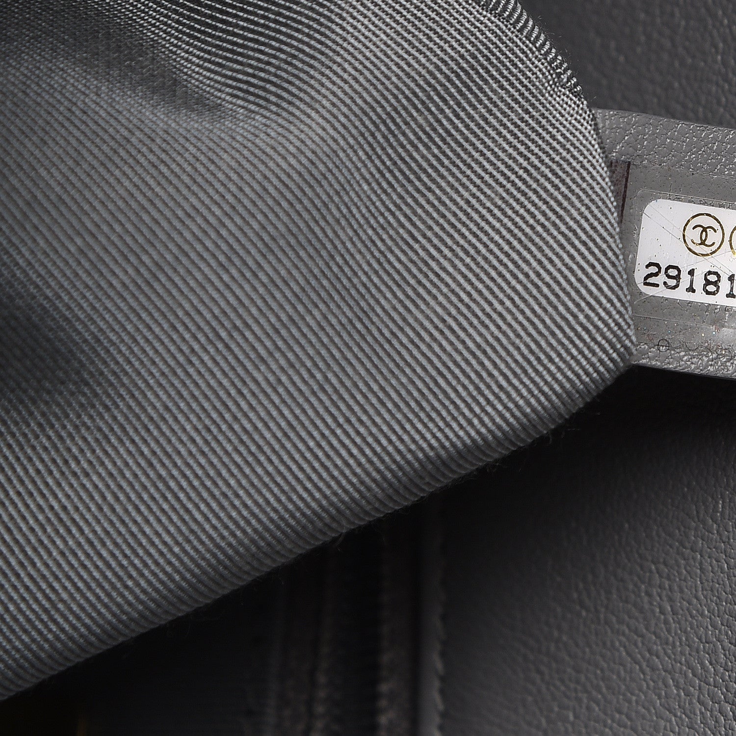 Chanel Goatskin Quilted Large 19 Flap Grey 6 of 9