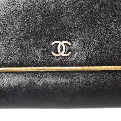 Chanel Calfskin CC Flap Wallet Black 12 of 14