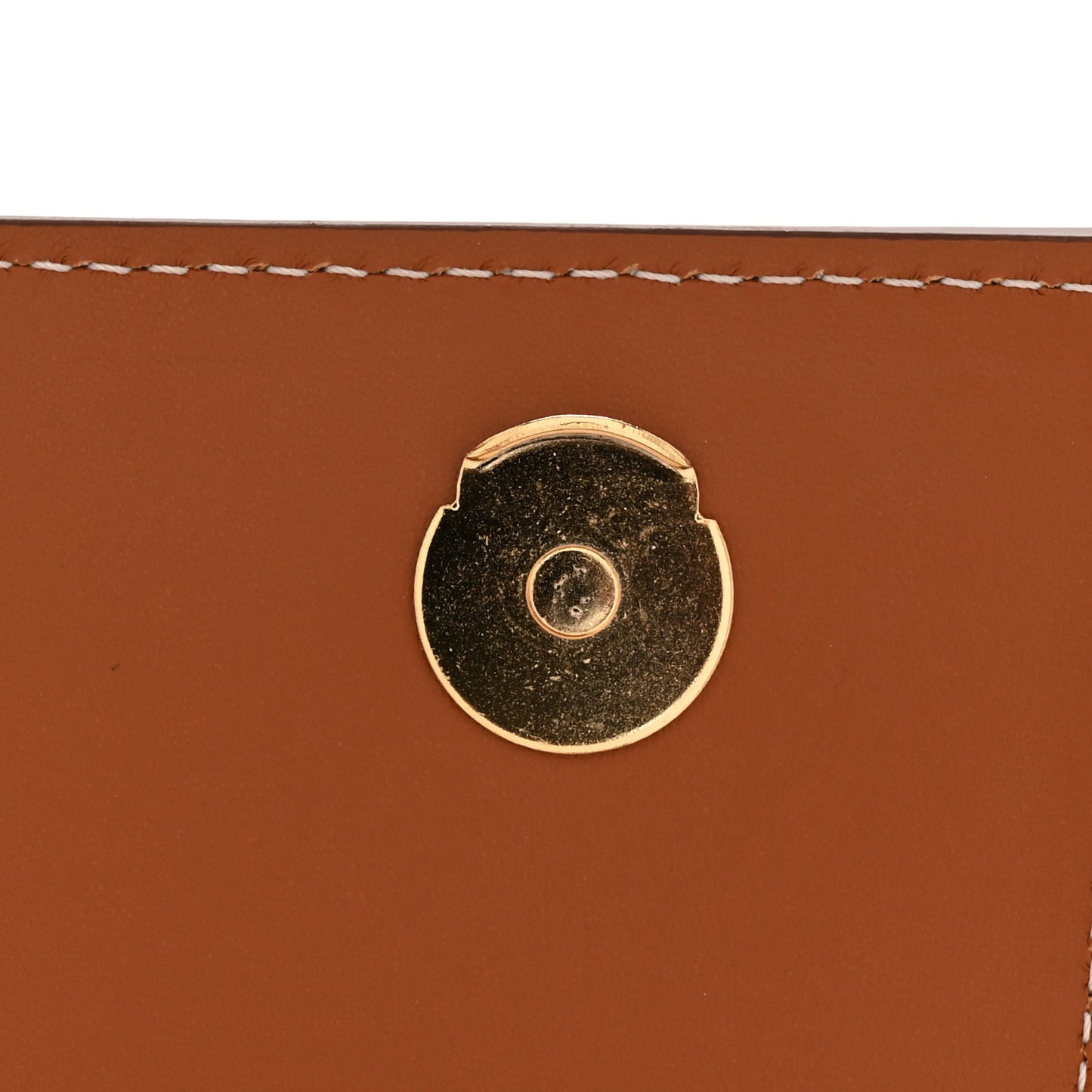 Smooth Calfskin Le Chiquito Long Light Brown