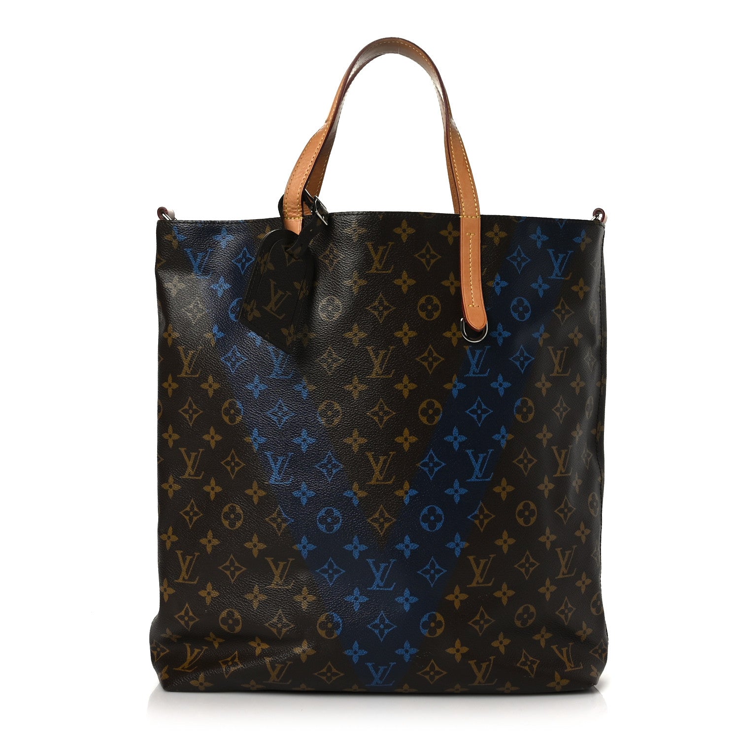 Louis Vuitton Monogram V Cabas Jour Blue 1 of 8