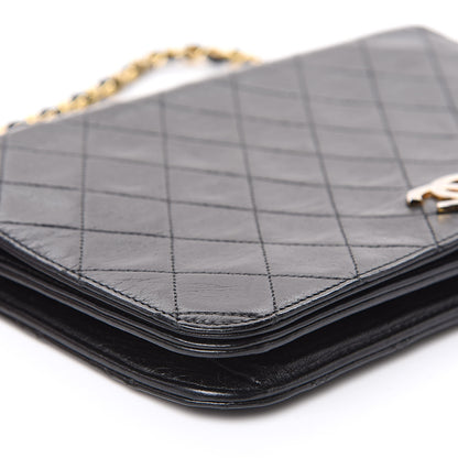 Chanel Lambskin Quilted Small Single Flap Black 8 of 15