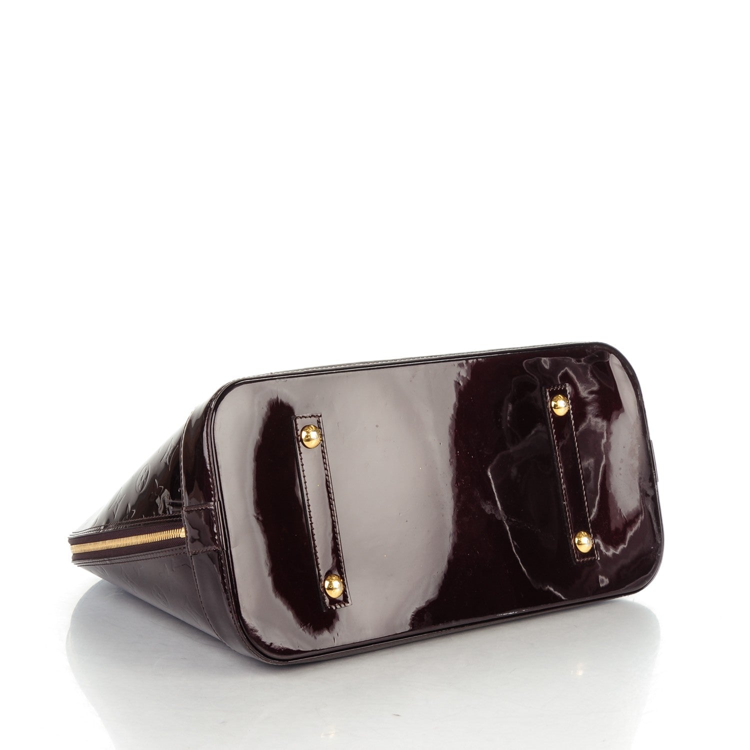 Louis Vuitton Vernis Alma GM Amarante 4 of 8