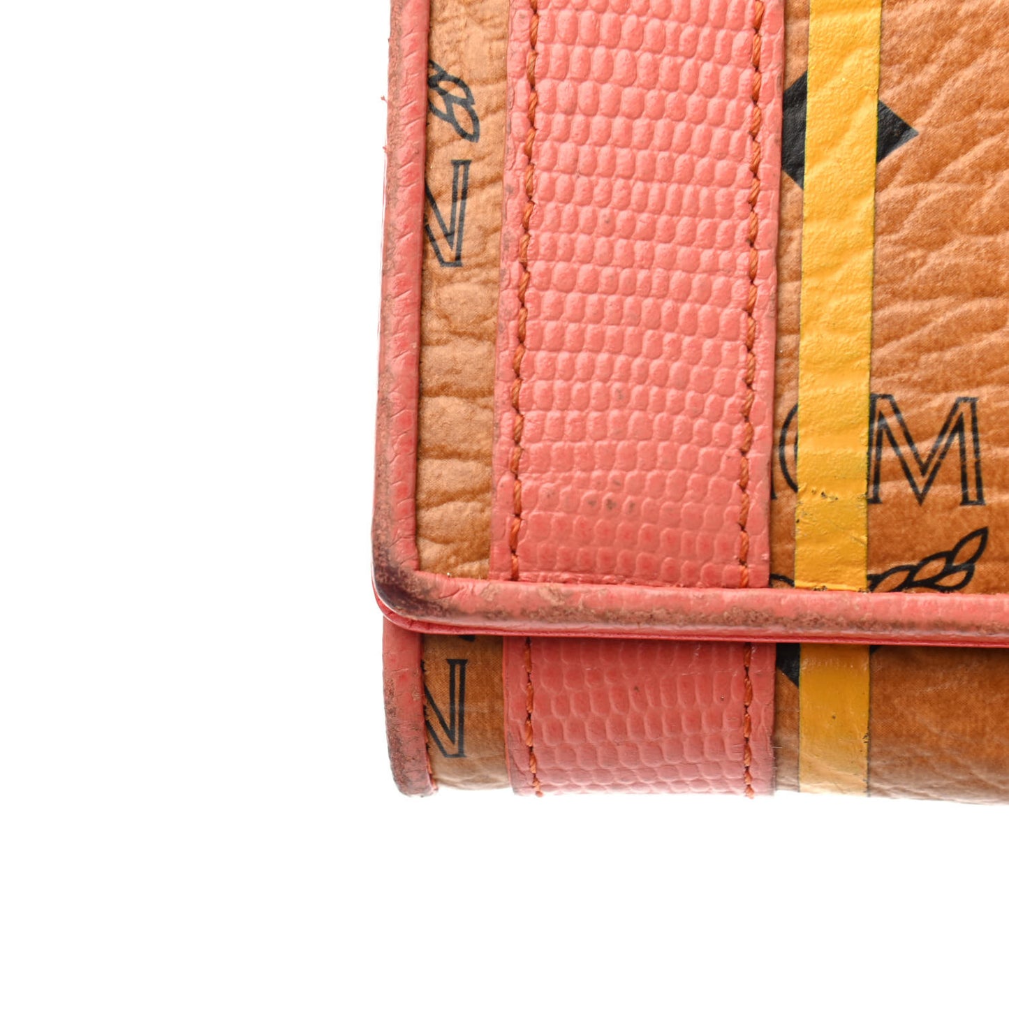 Visetos Striped Trifold Wallet