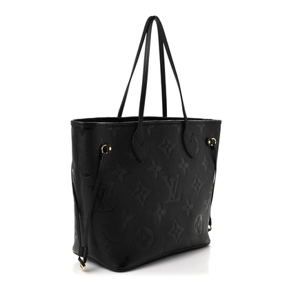 Louis Vuitton Empreinte Monogram Giant Neverfull MM Black 4 of 10