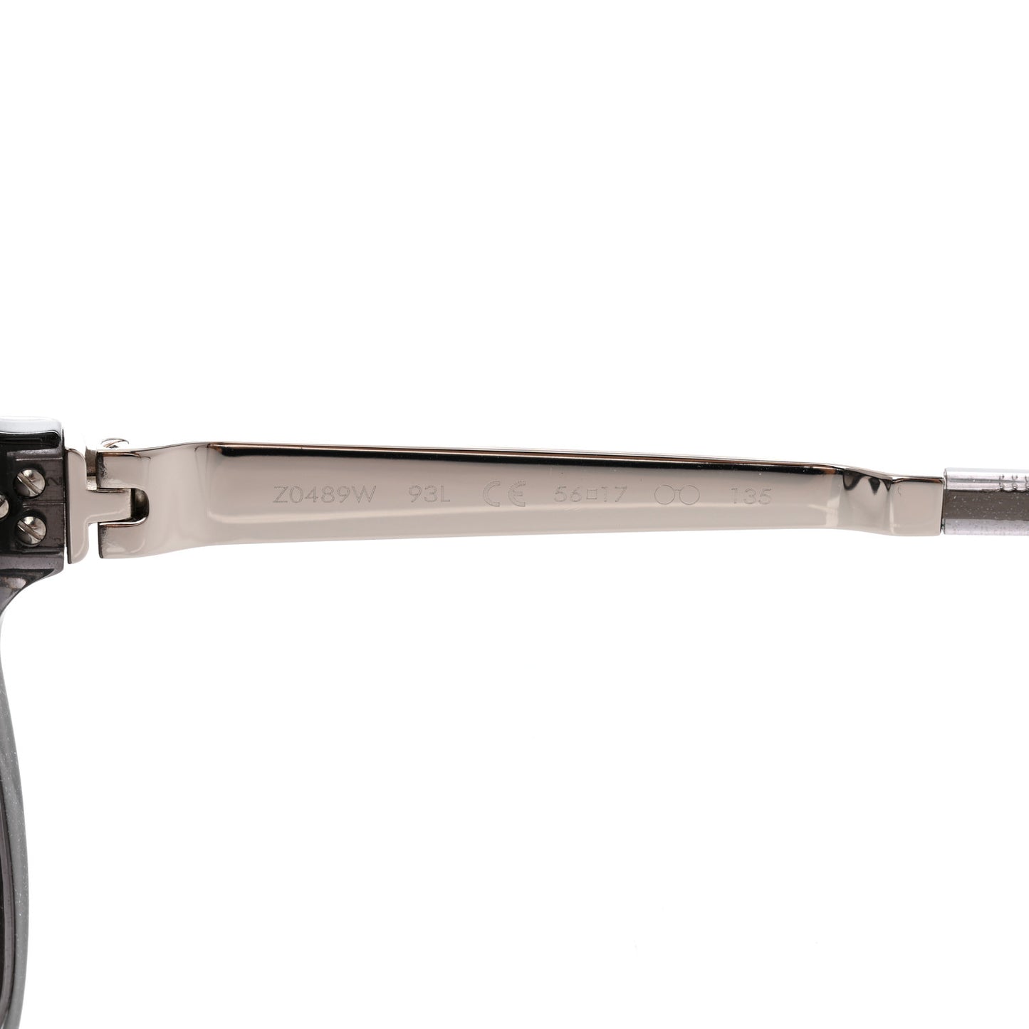 Acetate Petit Soupcon Cat Eye Sunglasses Z0489W Black