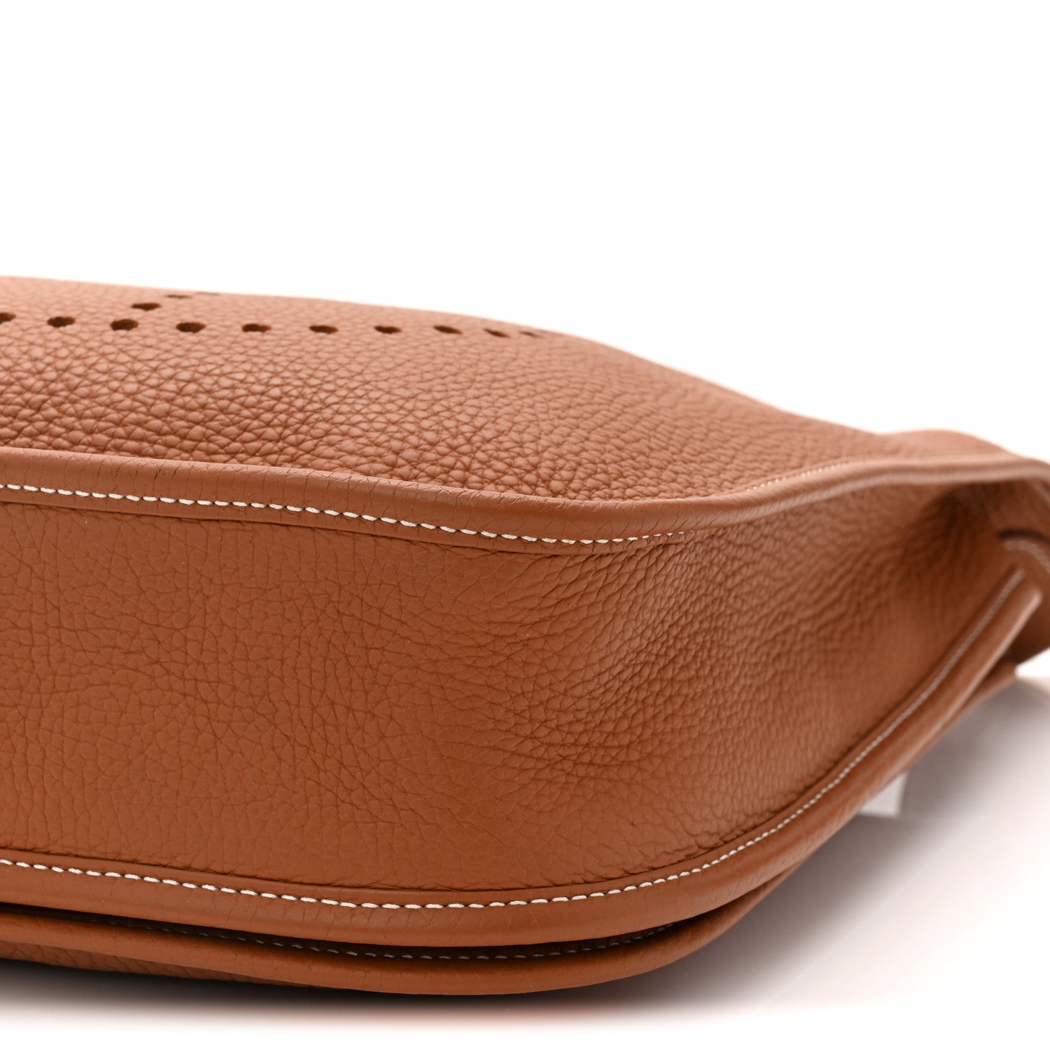 Hermes Taurillon Clemence Evelyne III PM Gold 10 of 11