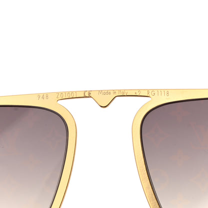 Louis Vuitton Monogram Satellite Clip-On Lenses Gold 4 of 5