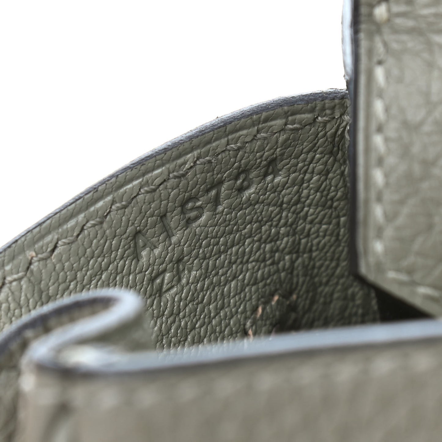 Taurillon Clemence Birkin 30 Sauge