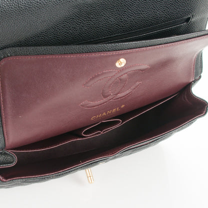 Chanel Caviar Quilted Medium Double Flap Black 5 of 8