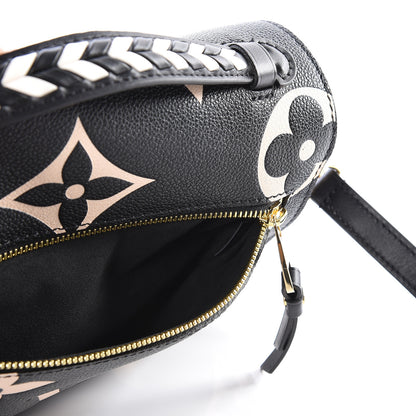Louis Vuitton Empreinte Monogram Giant Crafty Pochette Metis Black Creme 6 of 10