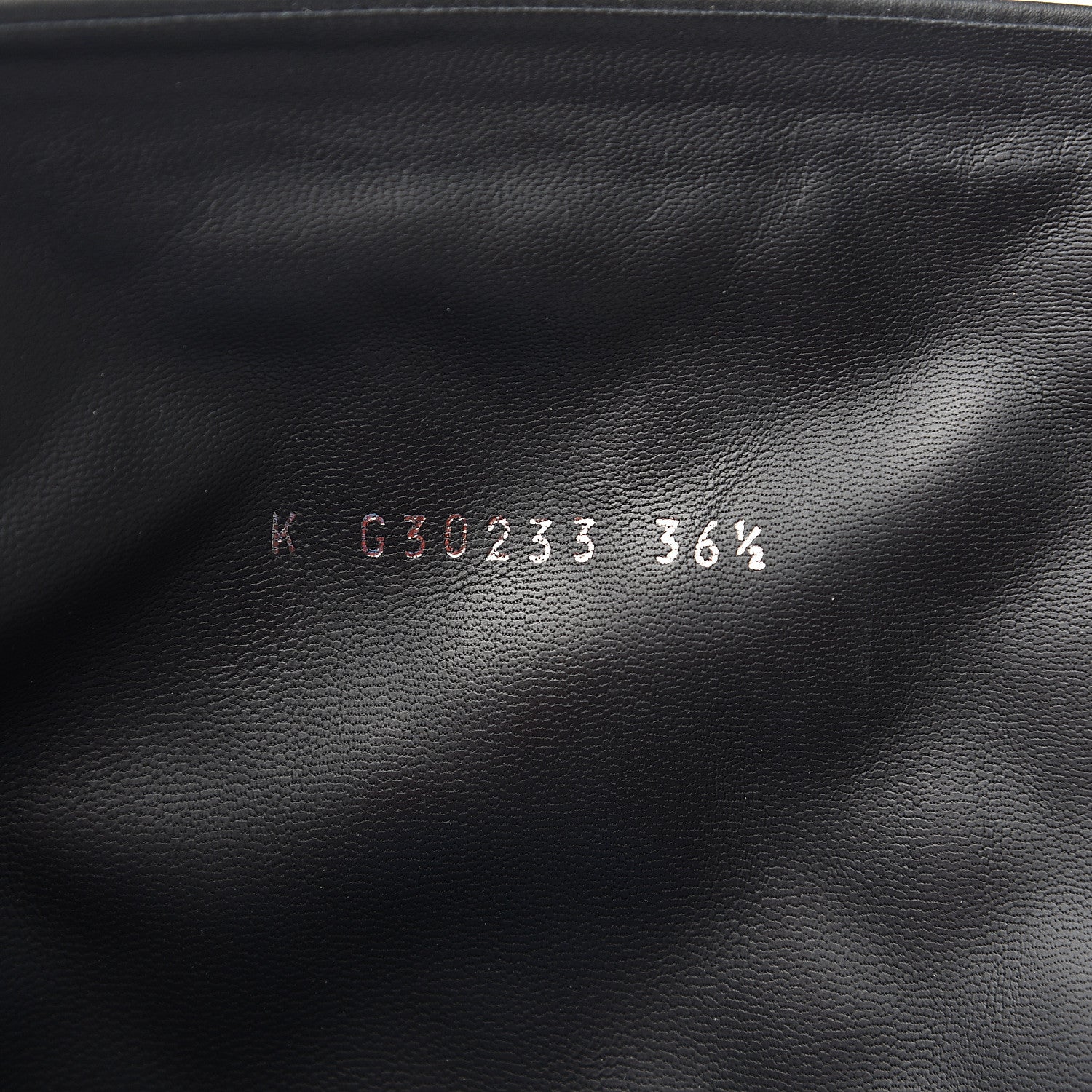 Chanel Calfskin Quilted Riding Boots 36.5 Black 8 of 9