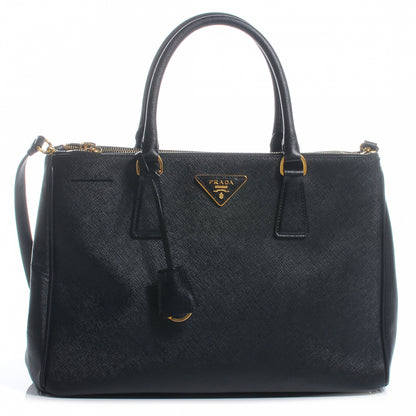 Prada Saffiano Small Lux Tote Nero Black 1 of 10