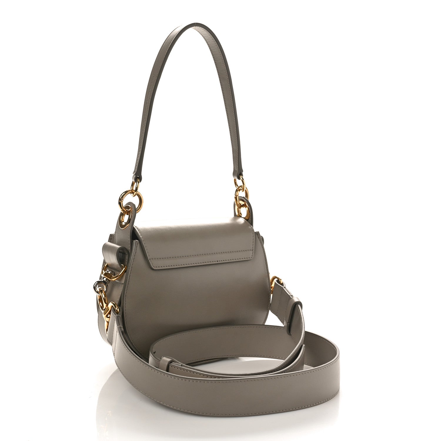 Chloe Calfskin Small Tess Bag Motty Grey 3 of 8