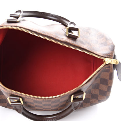 Louis Vuitton Damier Ebene Speedy 30 4 of 10