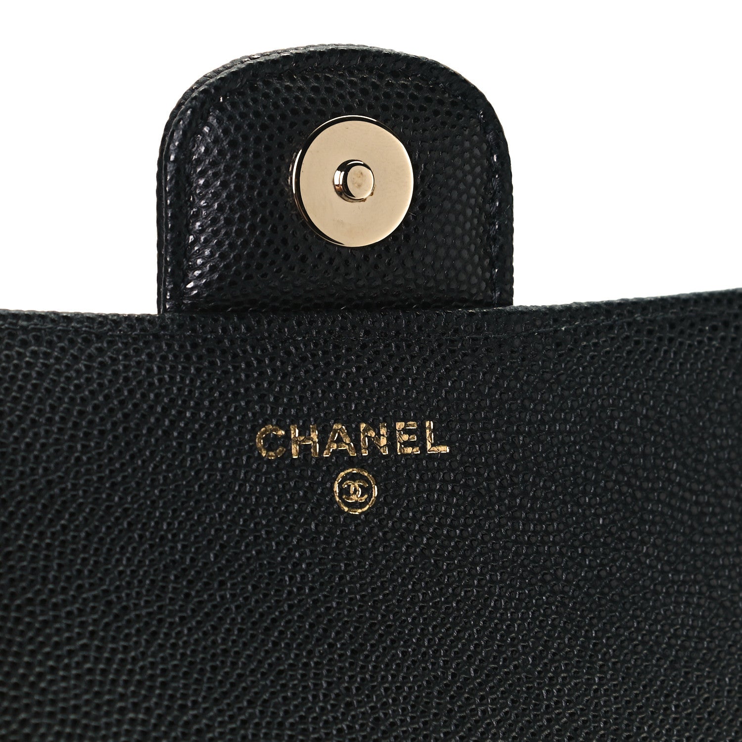 Chanel Caviar Quilted Glasses Case With Chain Black 6 of 8