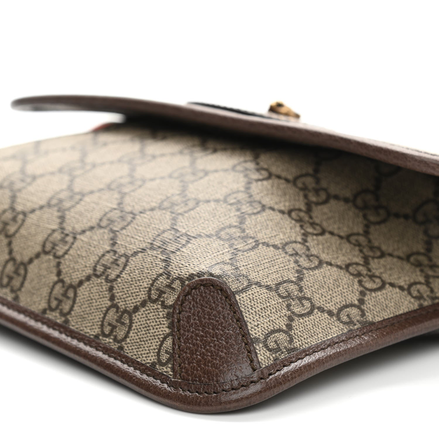 Gucci GG Supreme Monogram Neo Vintage Web Belt Bag Brown 10 of 10