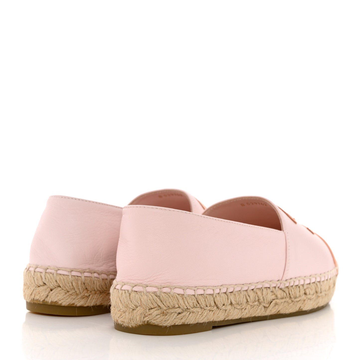 Lambskin CC Espadrilles 39 Light Pink
