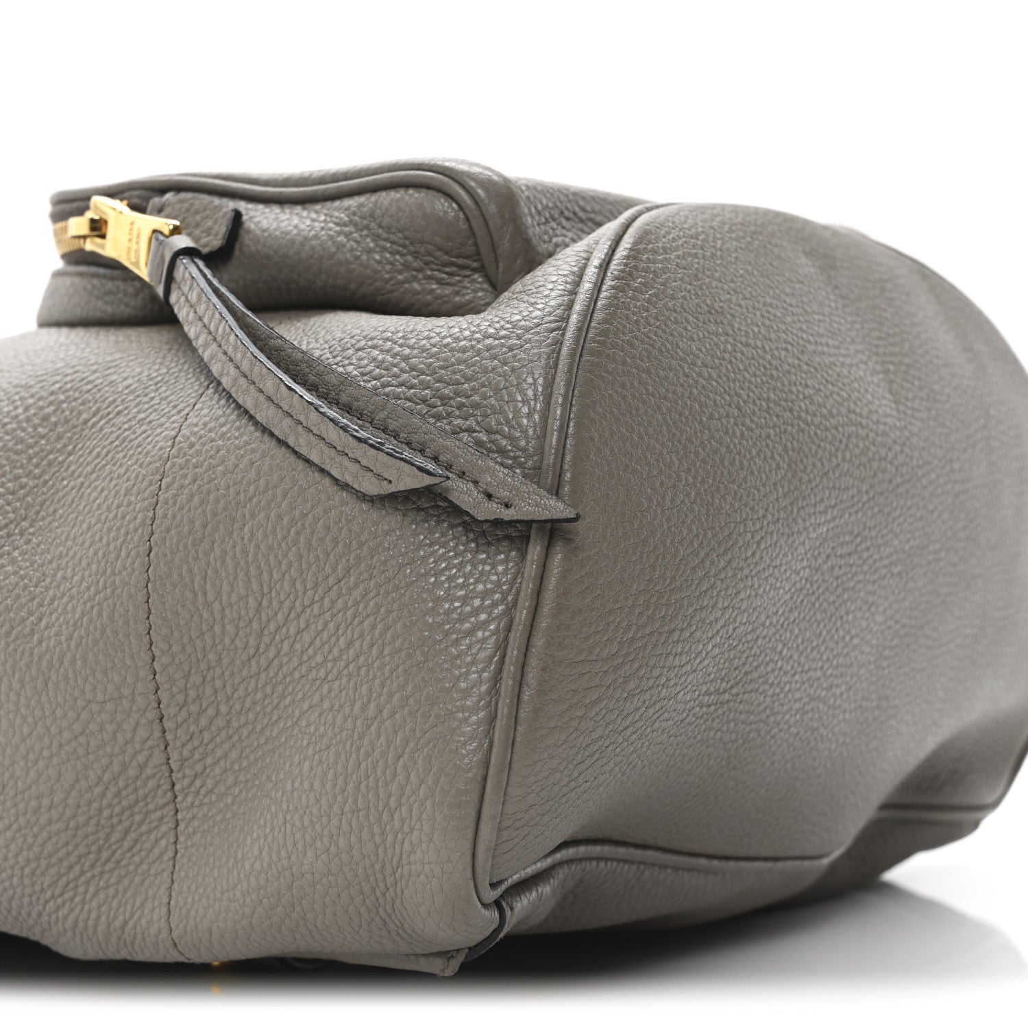 Prada Vitello Daino Backpack Argilla 8 of 9