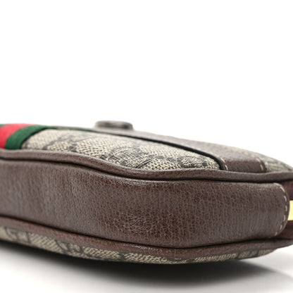 Gucci GG Supreme Monogram Ophidia Belted iPhone Case 85 34 Dark Brown 9 of 10