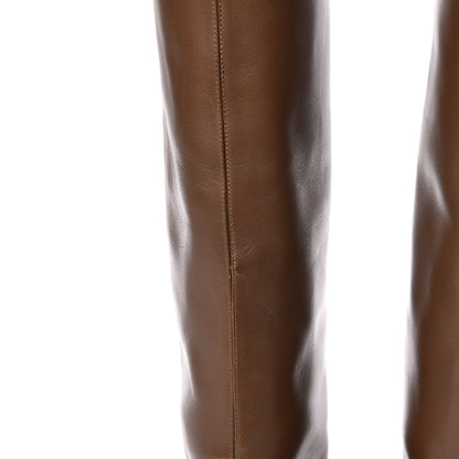 Givenchy Calfskin Shark Look Over The Knee Boots 37 Kaky 13 of 18