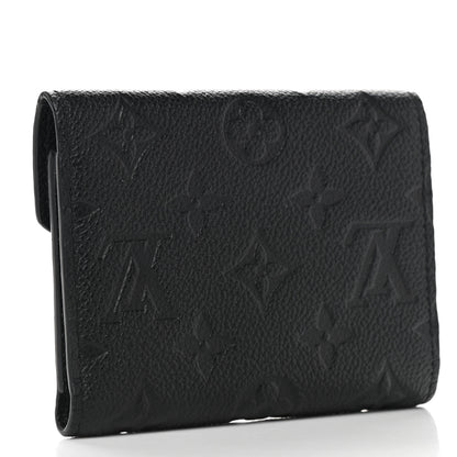 Louis Vuitton Empreinte Victorine Wallet Black 3 of 7
