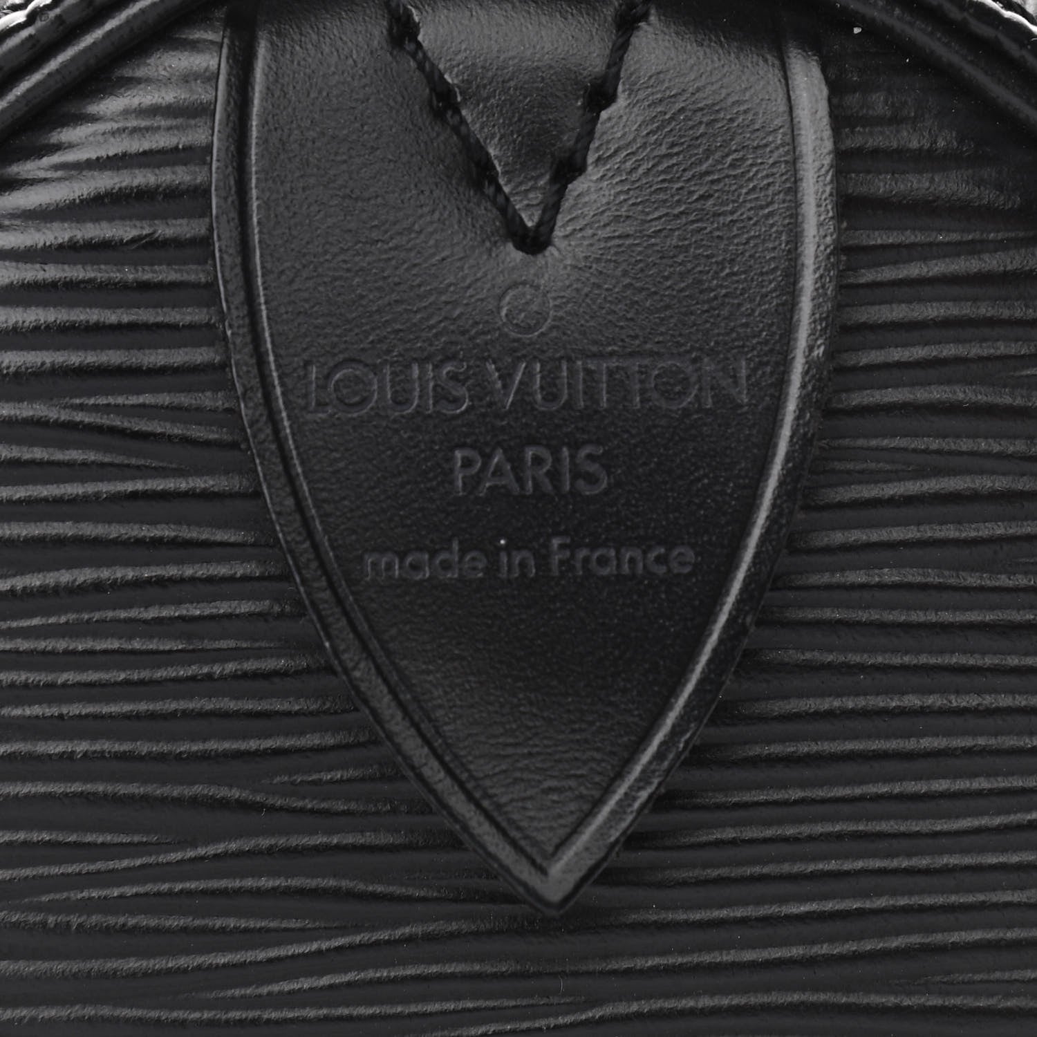 Louis Vuitton Epi Speedy 25 Black 6 of 8