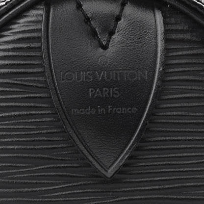 Louis Vuitton Epi Speedy 25 Black 6 of 8