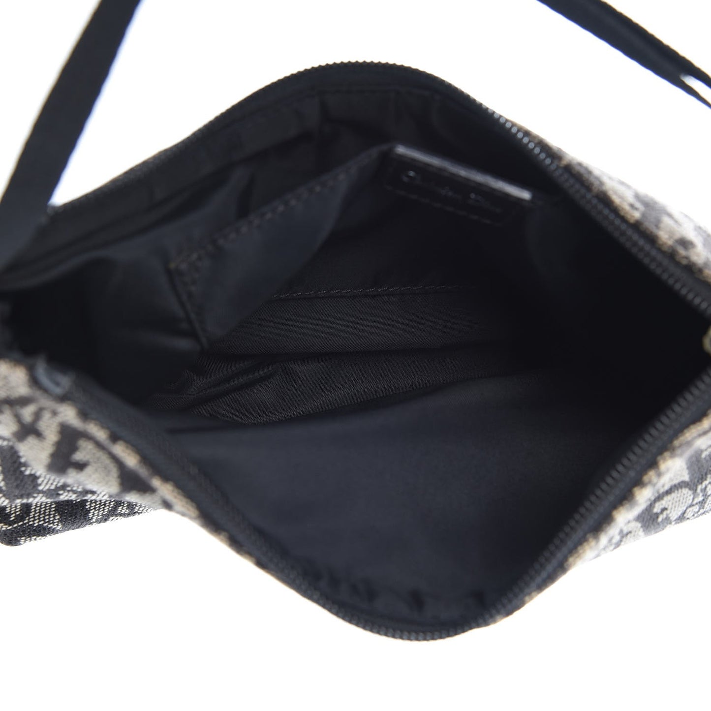 Monogram Shoulder Bag Pochette Black