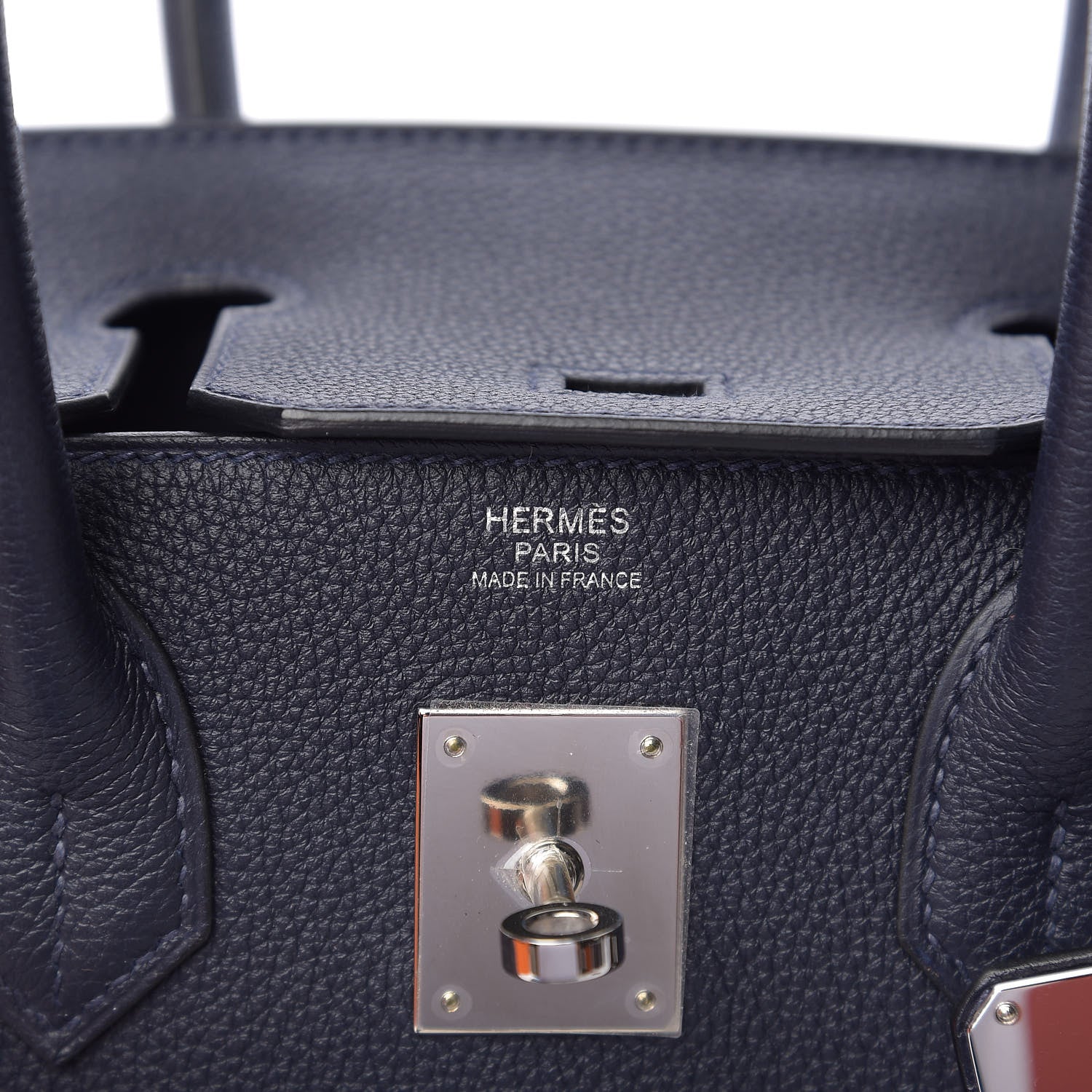 Hermes Togo Birkin 30 Bleu Nuit 5 of 10