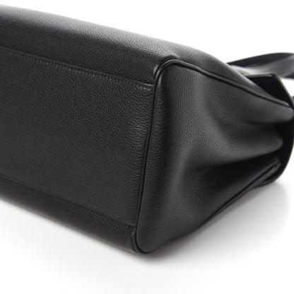 Celine Supple Grained Calfskin Medium Soft 16 Bag Black 7 of 9