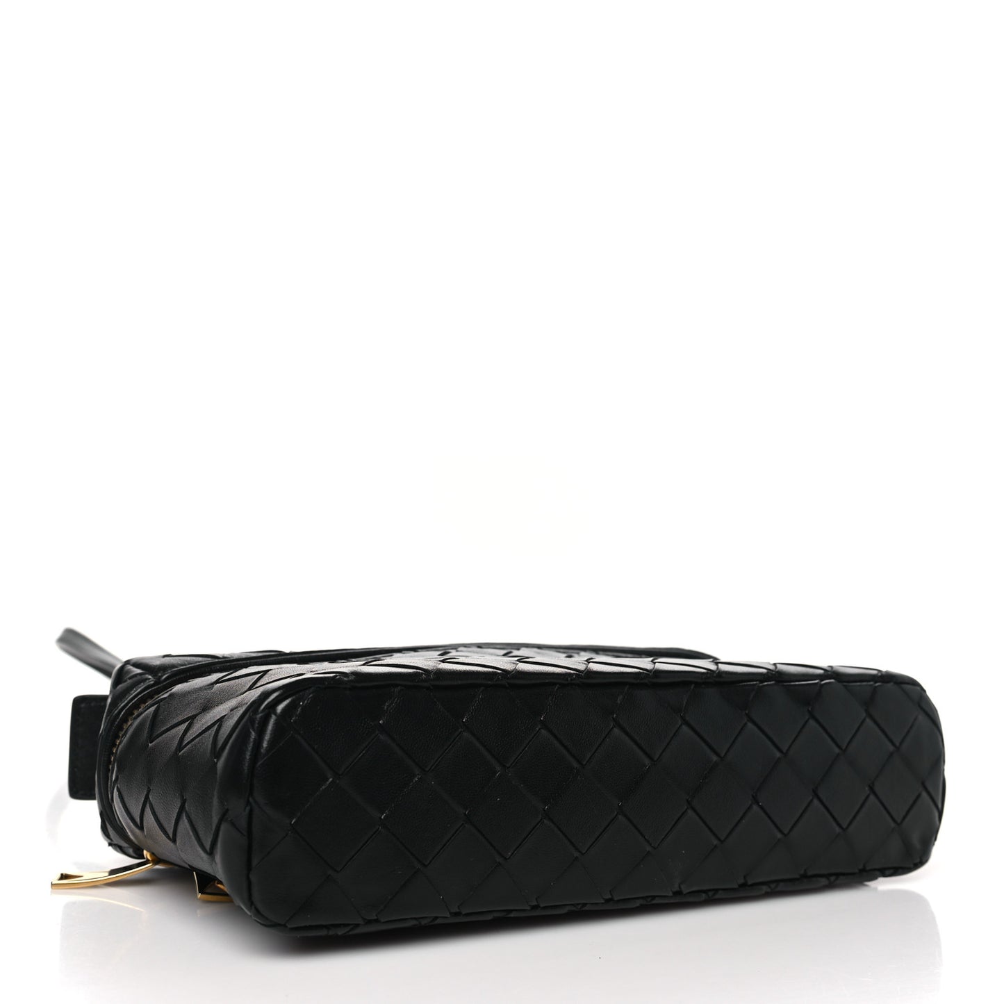 Calfskin Intrecciato Bang Bang Vanity Case Black