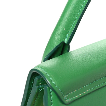Jacquemus Smooth Calfskin Le Chiquito Long Green 12 of 12