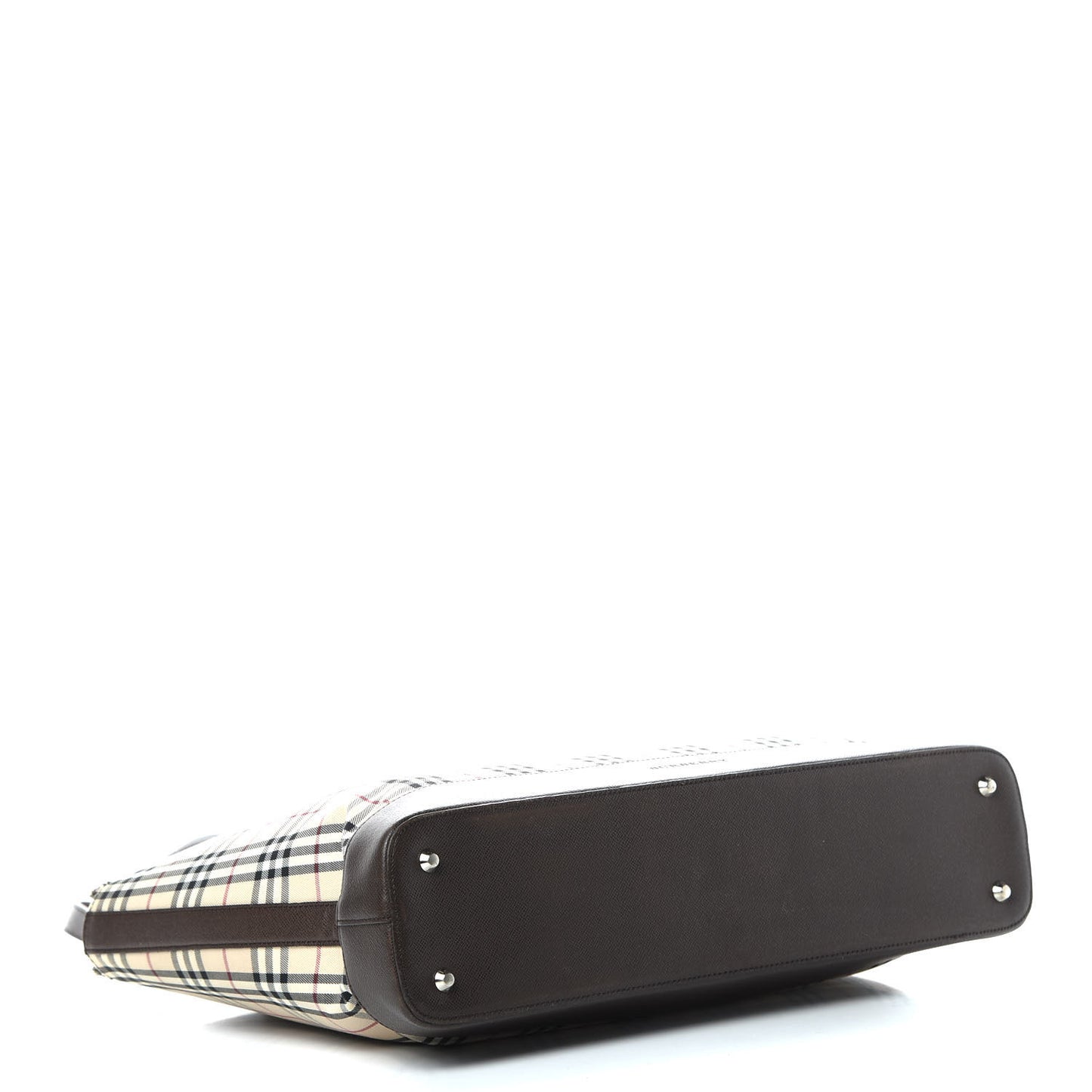 Vintage Check Tote Black