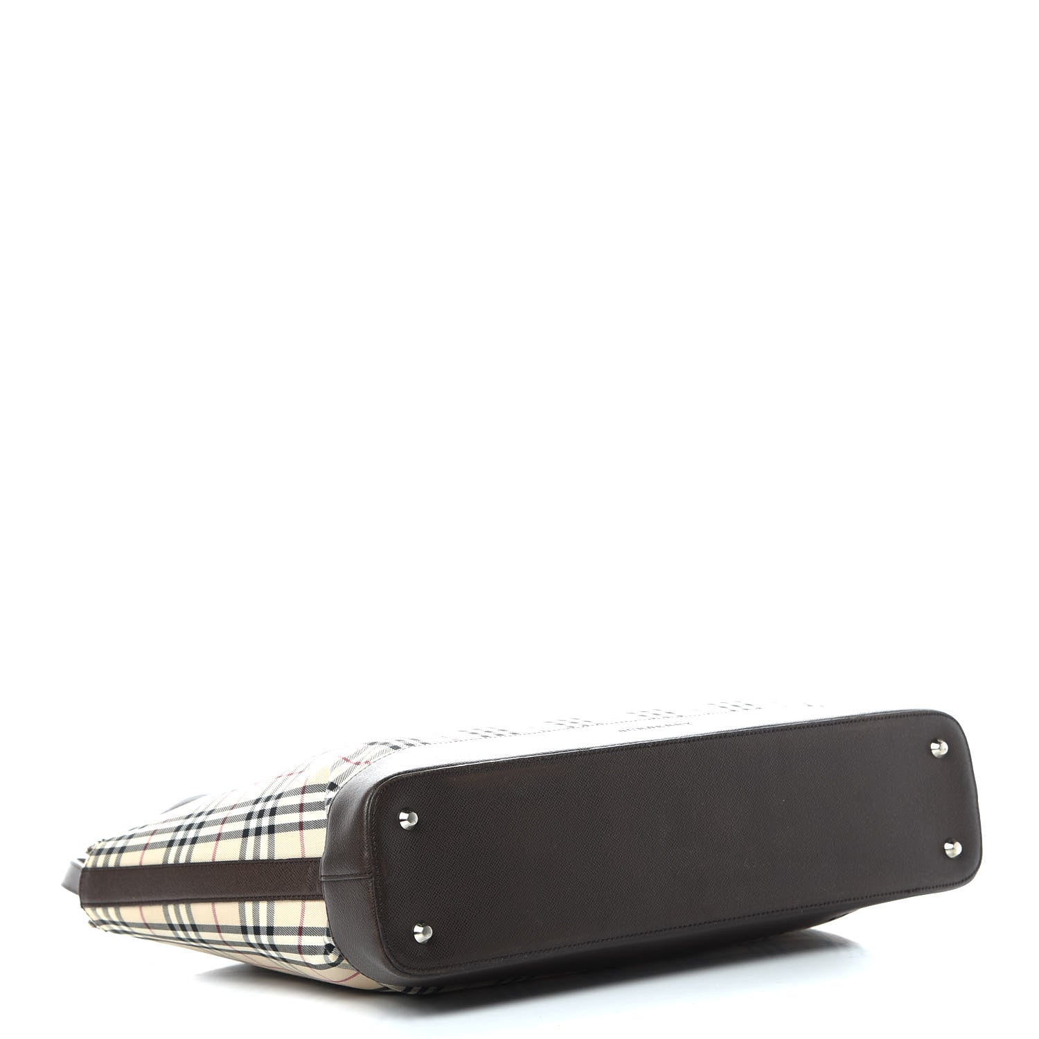 Burberry Vintage Check Tote Black 4 of 23