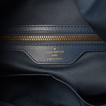 Louis Vuitton Monogram Denim Chalk Backpack Navy 6 of 10