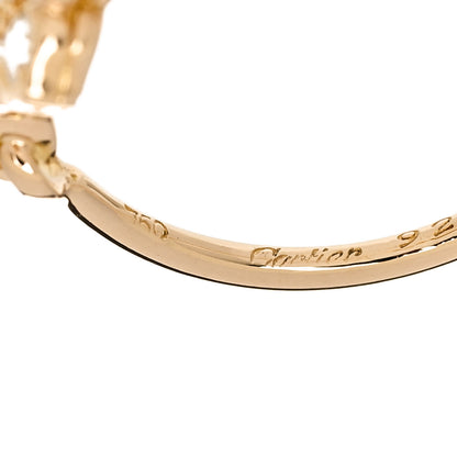 Cartier 18K Yellow Gold Diamond Hindu Floral Ring 49 4.75 4 of 7