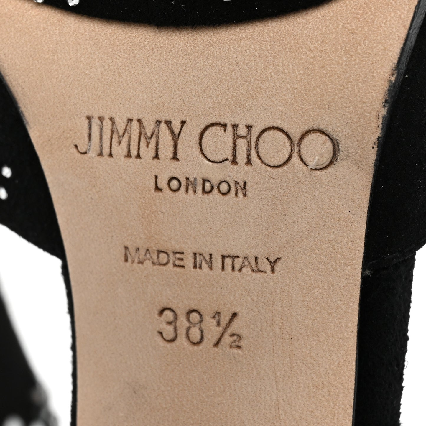 Suede Crystal Maple 125 Supernova Platforms 38.5 Black