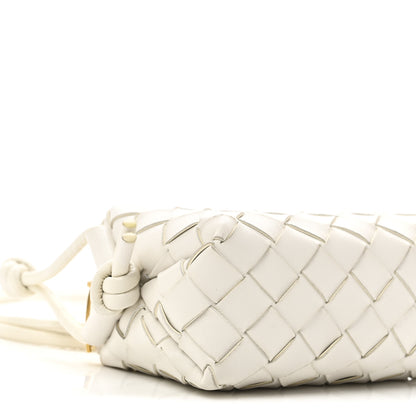 Bottega Veneta Nappa Intrecciato Mini Loop Camera Bag White 8 of 9