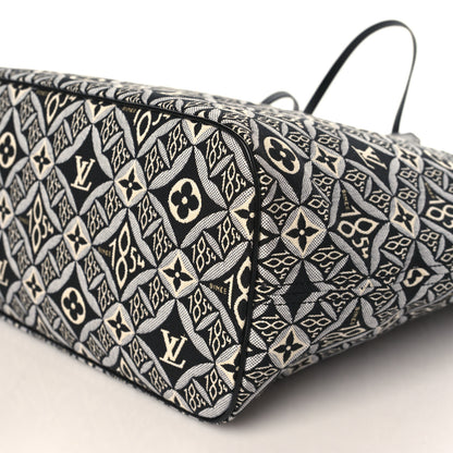 Louis Vuitton Jacquard Since 1854 Neverfull MM Grey 9 of 9