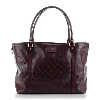 Gucci Imprime Monogram Medium Joy Tote Bordeaux 1 of 8