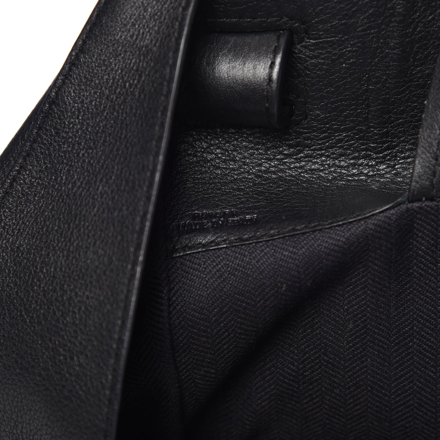 Calfskin Medium Hammock Shoulder Bag Black
