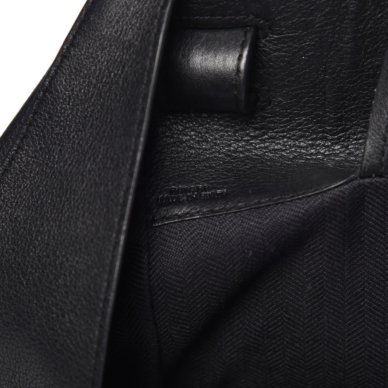 Loewe Calfskin Medium Hammock Shoulder Bag Black 7 of 11