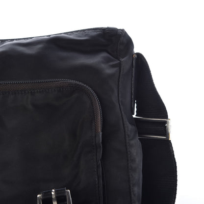 Prada Nylon Vela Messenger Bag Black 12 of 20